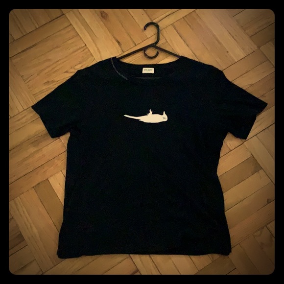 SAINT LAURENT BIRD T-SHIRT